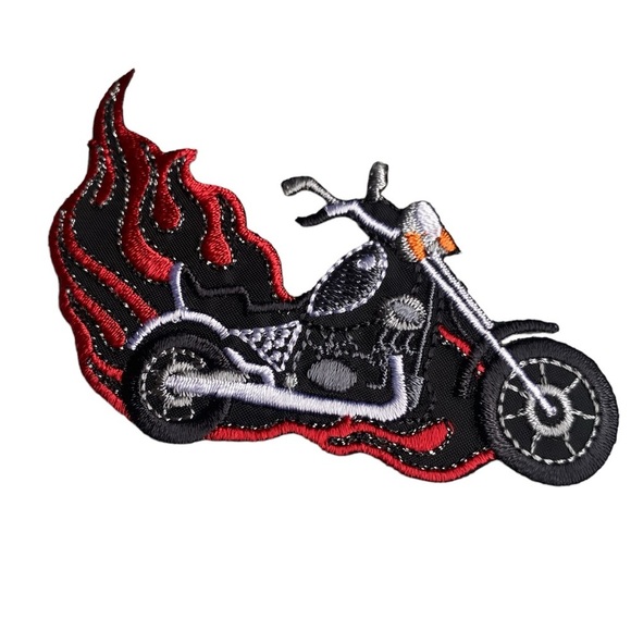 New! Any 2/$10 Motorcycle Iron On Patch - Picture 1 of 7
